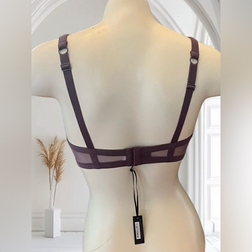 Addiction Plum Padded Underwire Bra - Picture 3 of 4